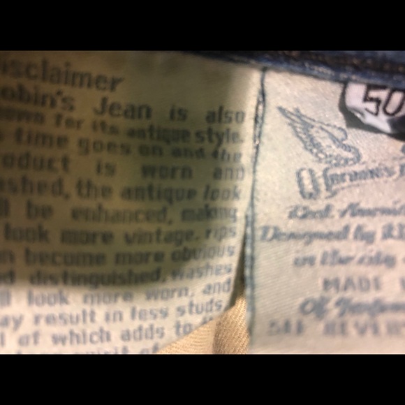 Authentic Big Men Robin Jeans - Picture 2 of 5